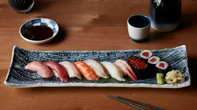 Sushi from Sakagura, Mayfair