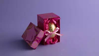 Prestat popping prosecco chocolate Easter egg