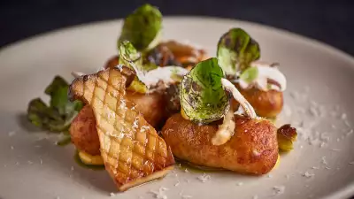 A selection of dishes from Frog by Adam Handling