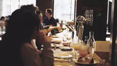 The dining room at Brat in Shoreditch