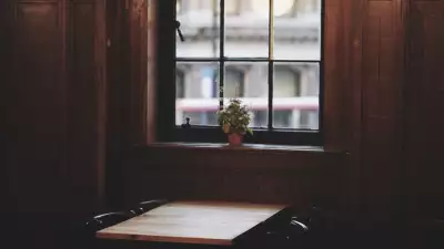 The dining room at Brat in Shoreditch