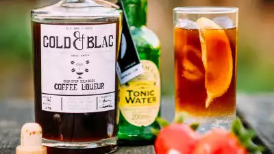 COLD&BLAC coffee liqueur and tonic