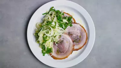 Porcetta and fennel from the Garden Caf&eacute;