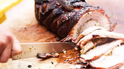 Finch and Merrington's wood-fired porchetta
