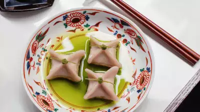 Delicate taro dumplings at XU