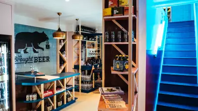 Interior at We Brought Beer, London
