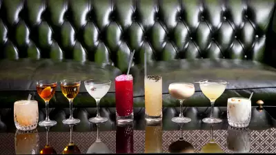 Cocktails at Basement Sate, London