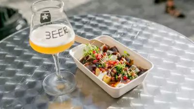 Food at London Craft Beer Festival