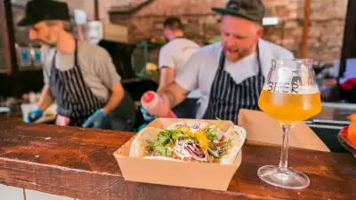 Food at London Craft Beer Festival