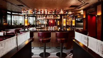 The Blighter's bar at Brigadiers, Bloomberg Arcade