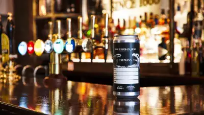 Crowler fill at the Newman Arms, London
