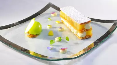 Dishes from Pied à Terre in Fitzrovia