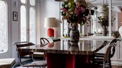 The dining room at Le Pigalle in Paris