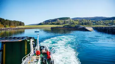 Approaching the island