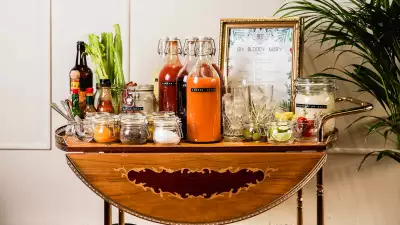 Little Bat's Bloody Mary trolley