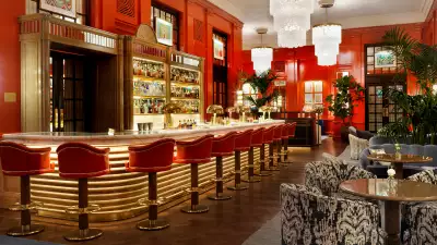 The Coral Room at The Bloomsbury Hotel