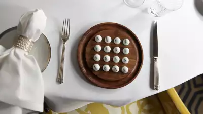 The menu at H&eacute;l&egrave;ne Darroze at The Connaught