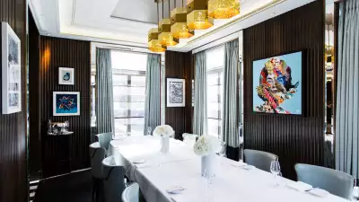 Interiors with flair at Marcus Wareing at The Berkeley