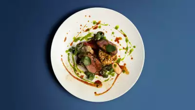 Adam Handling's Pork, kimchi and cauliflower