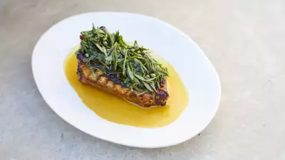 Dishes at St Leonards restaurant in Shoreditch