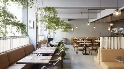 The interiors at St Leonards in Shoreditch