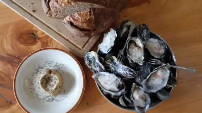 Oysters at Orphans kitchen