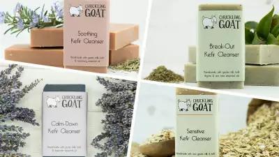 A kefir cleanser variety pack