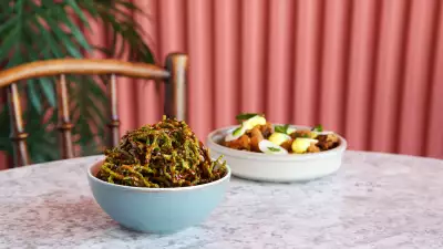 Deep-fried samphire from Kricket, Brixton