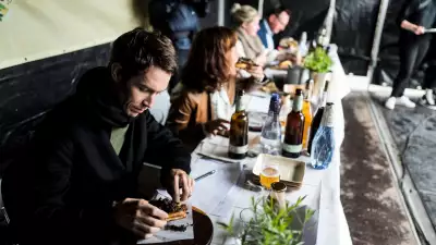 The judging panel run the rule over the participants' entries