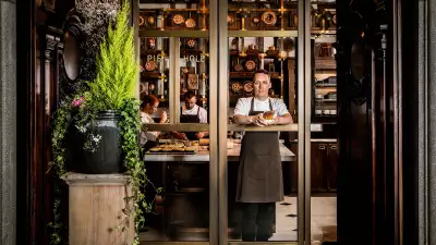Calum Franklin in the Holborn Dining Room Pie Room