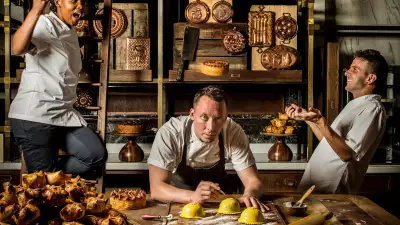 Calum Franklin in the Holborn Dining Room Pie Room