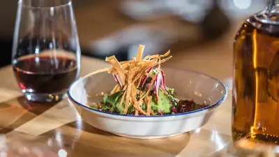 Farm-to-table dishes at Freight House