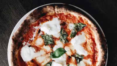 Pizza from Cecconi's at the Redchurch Townhouse, Shoreditch