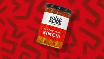 Eaten Alive's classic spicy kimchi