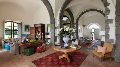 Rocca delle Tre Contrade's spacious and light interior