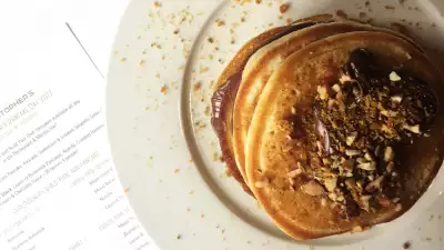 Christopher's build-your-own pancakes