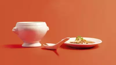 Wonton soup from Andrew Wong
