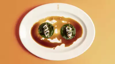 Soy chicken from Andrew Wong
