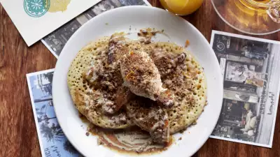 A selection of breakfast dishes at Arabica in London Bridge