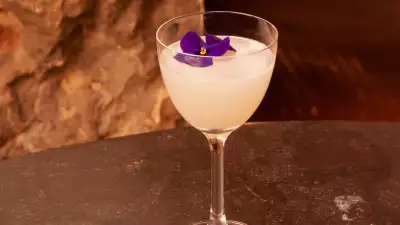 Pachamama's Carolina cocktail with Patrón tequila