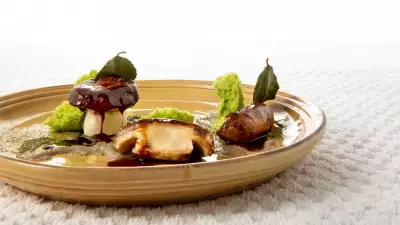 A dish at Due Camini