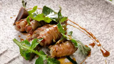 A dish at Due Camini
