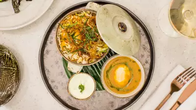 Malabar jhinga biryani at Ooty, Marylebone