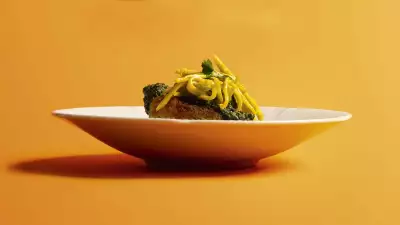 Crumbed cheddar-stuffed ox tongue with salsa verde and nam phrik nam