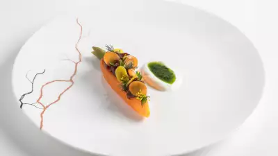 Lamb braised carrot with sheep's milk yoghurt