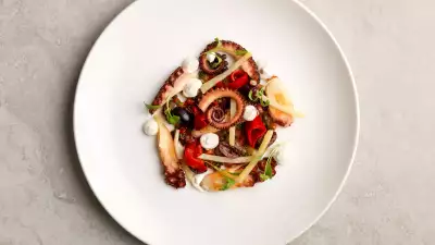 Octopus a la plancha at Mere