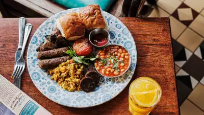 Vegan bombay breakfast at Dishoom