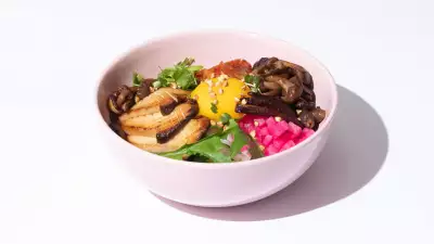 Mushroom rice bowl