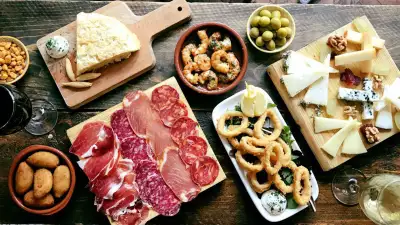 Charcuterie spread at Barsito
