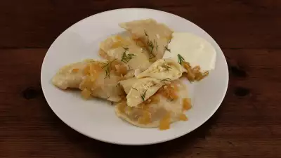 Ruskie pierogi at Mamuśka!